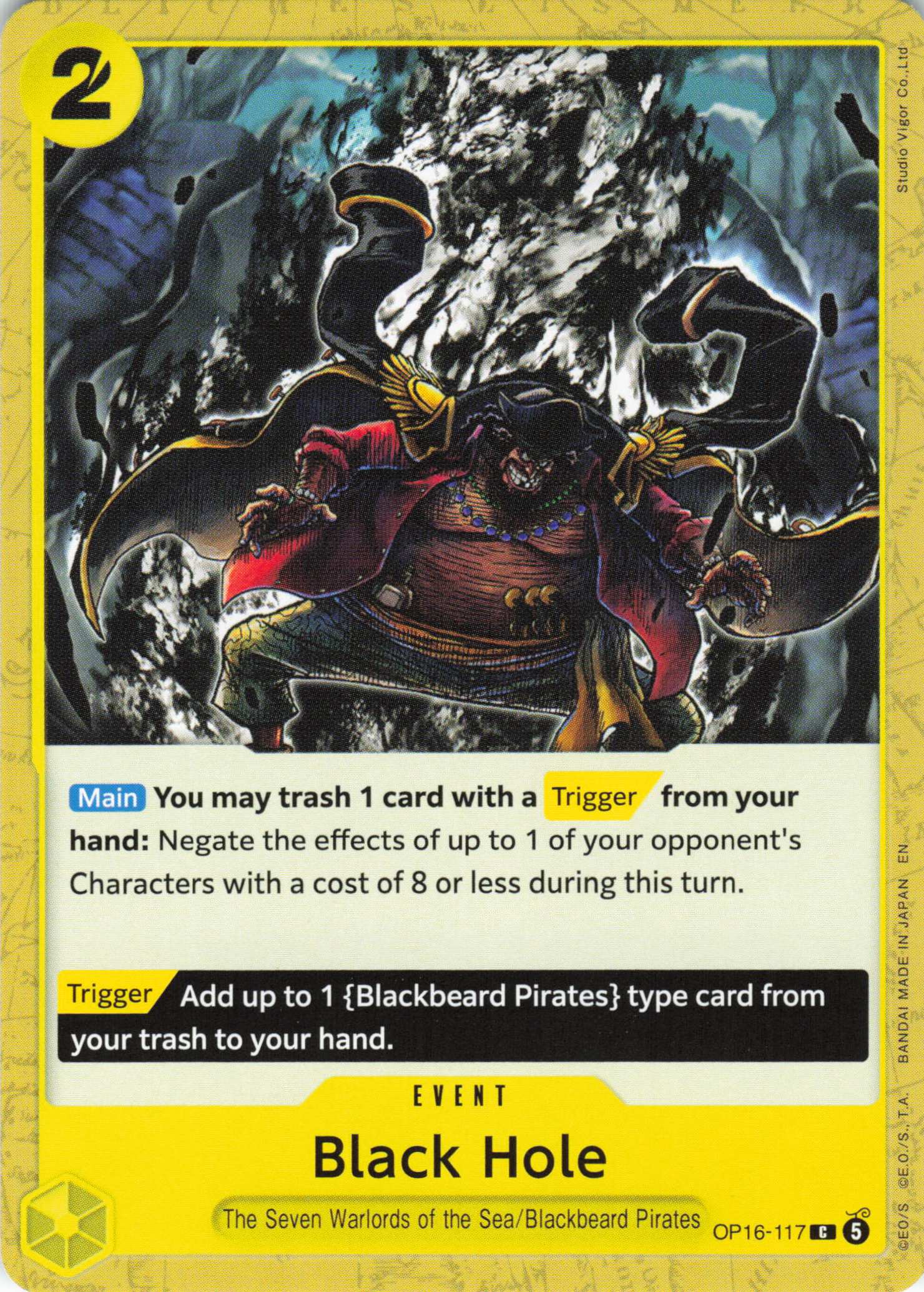 The Time of Battle #OP16-117 Black Hole
