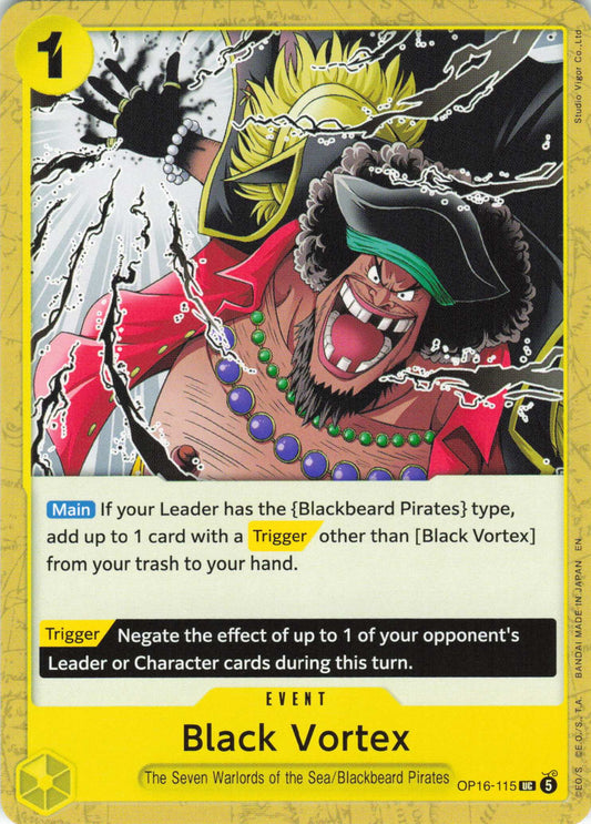 The Time of Battle #OP16-115 Black Vortex