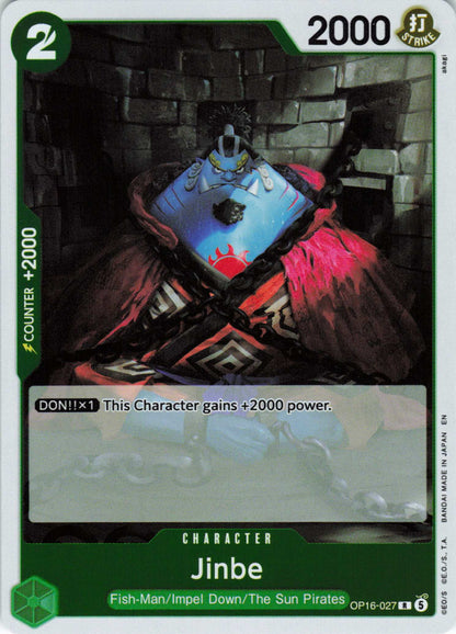 The Time of Battle #OP16-027 Jinbe (027)
