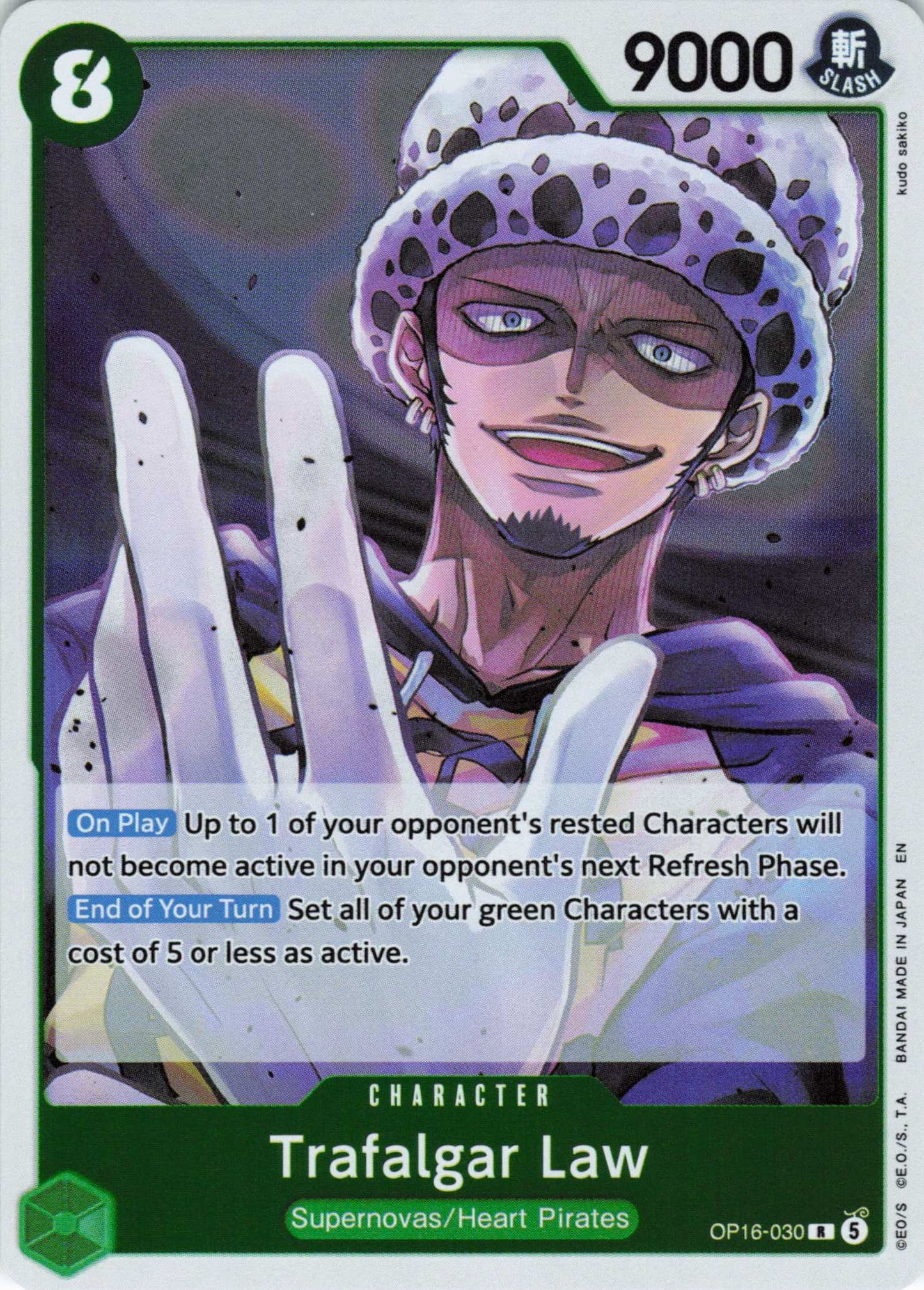 The Time of Battle #OP16-030 Trafalgar Law (030)