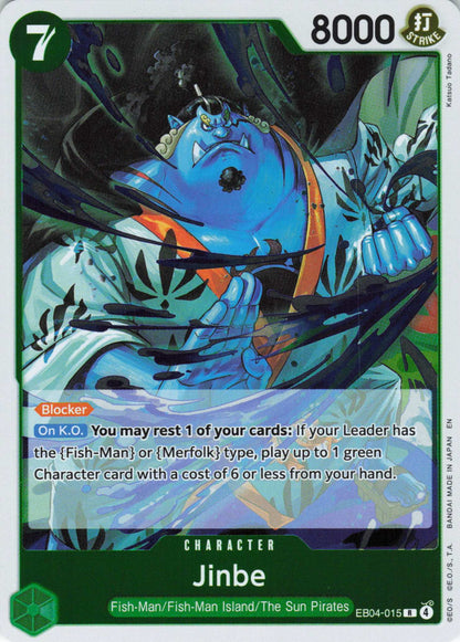 The Azure Sea's Seven #EB04-015 Jinbe