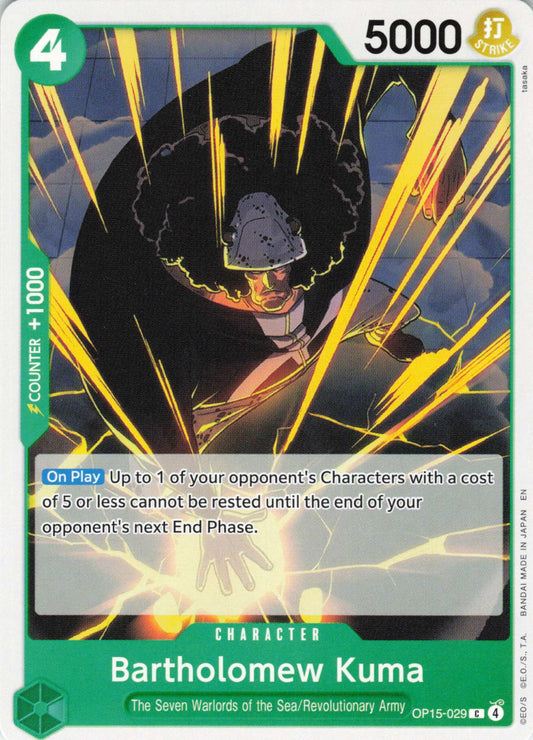 #OP15-029 Bartholomew Kuma (OP15-029)