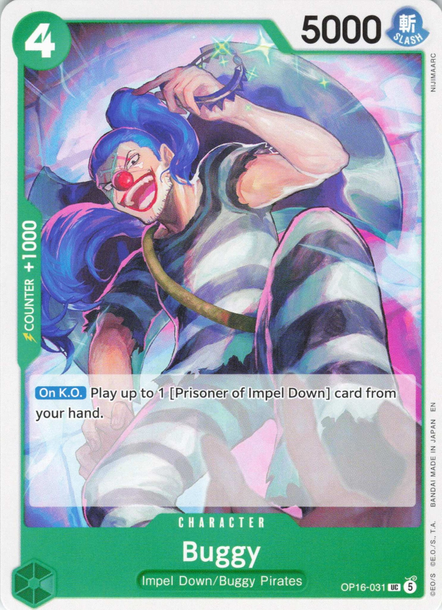 The Time of Battle #OP16-031 Buggy (031)