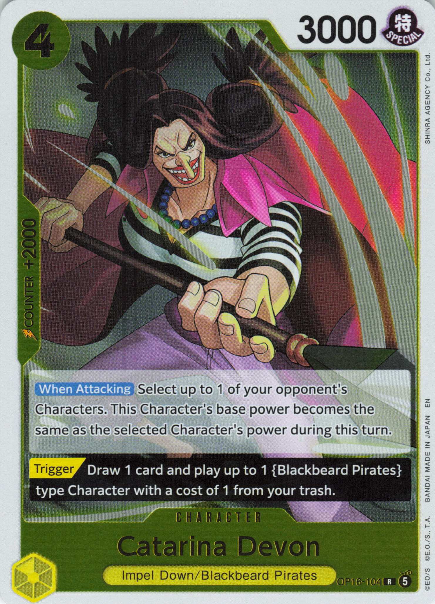 The Time of Battle #OP16-104 Catarina Devon