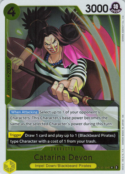 The Time of Battle #OP16-104 Catarina Devon