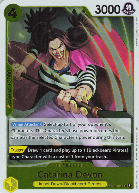 The Time of Battle #OP16-104 Catarina Devon