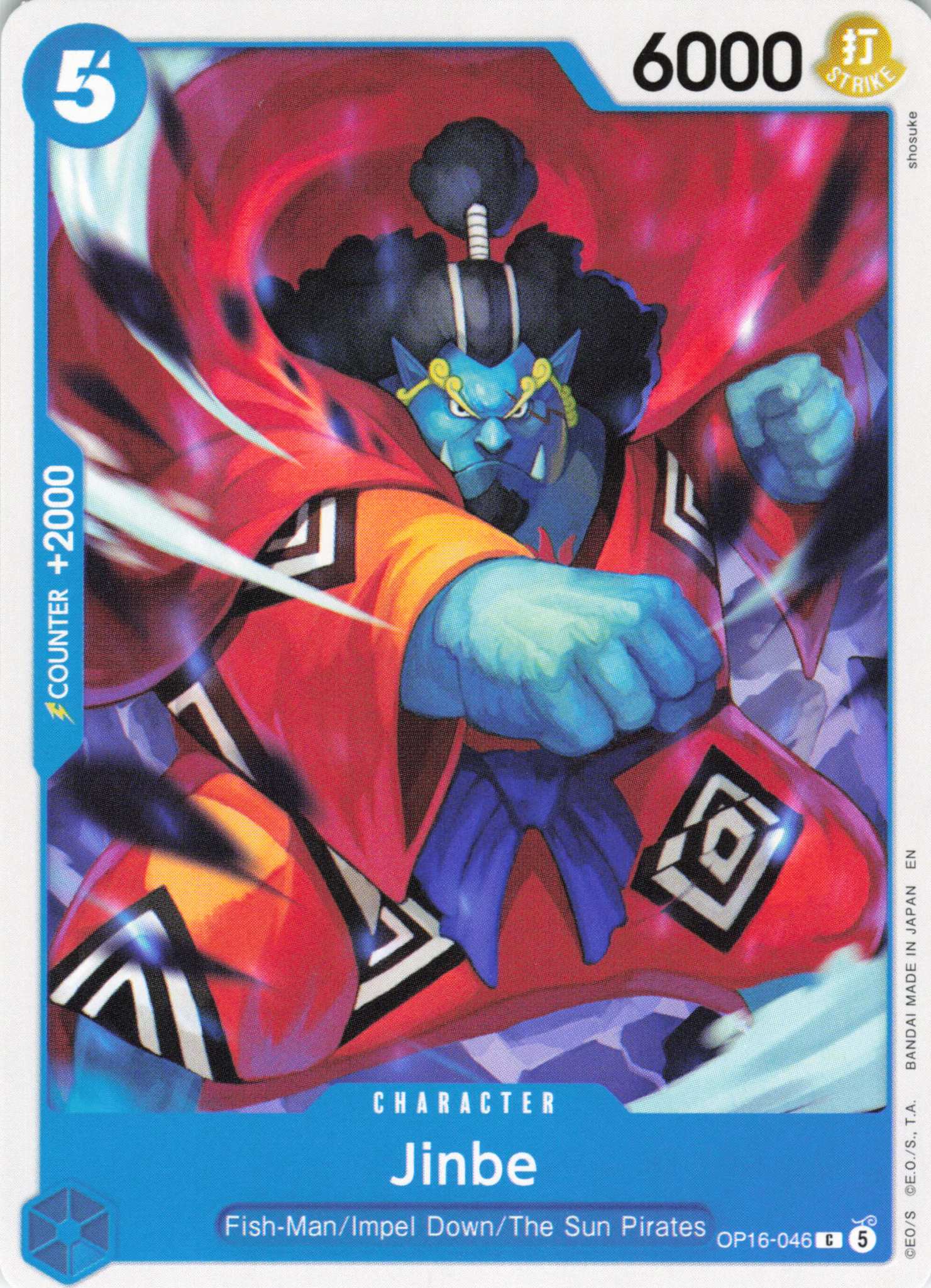The Time of Battle #OP16-046 Jinbe (046)