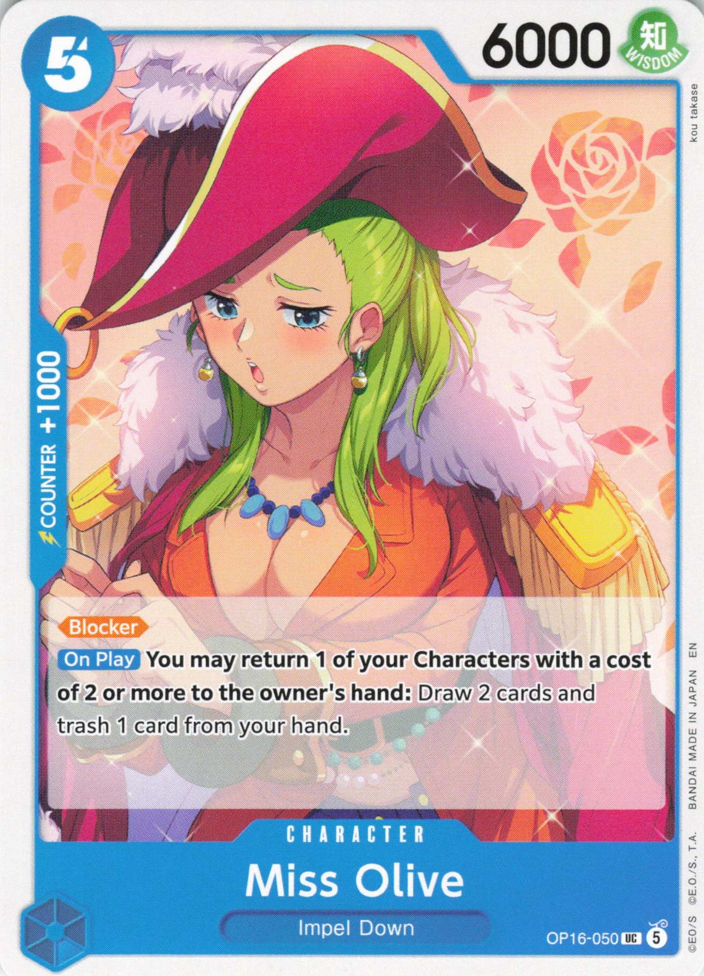The Time of Battle #OP16-050 Miss Olive