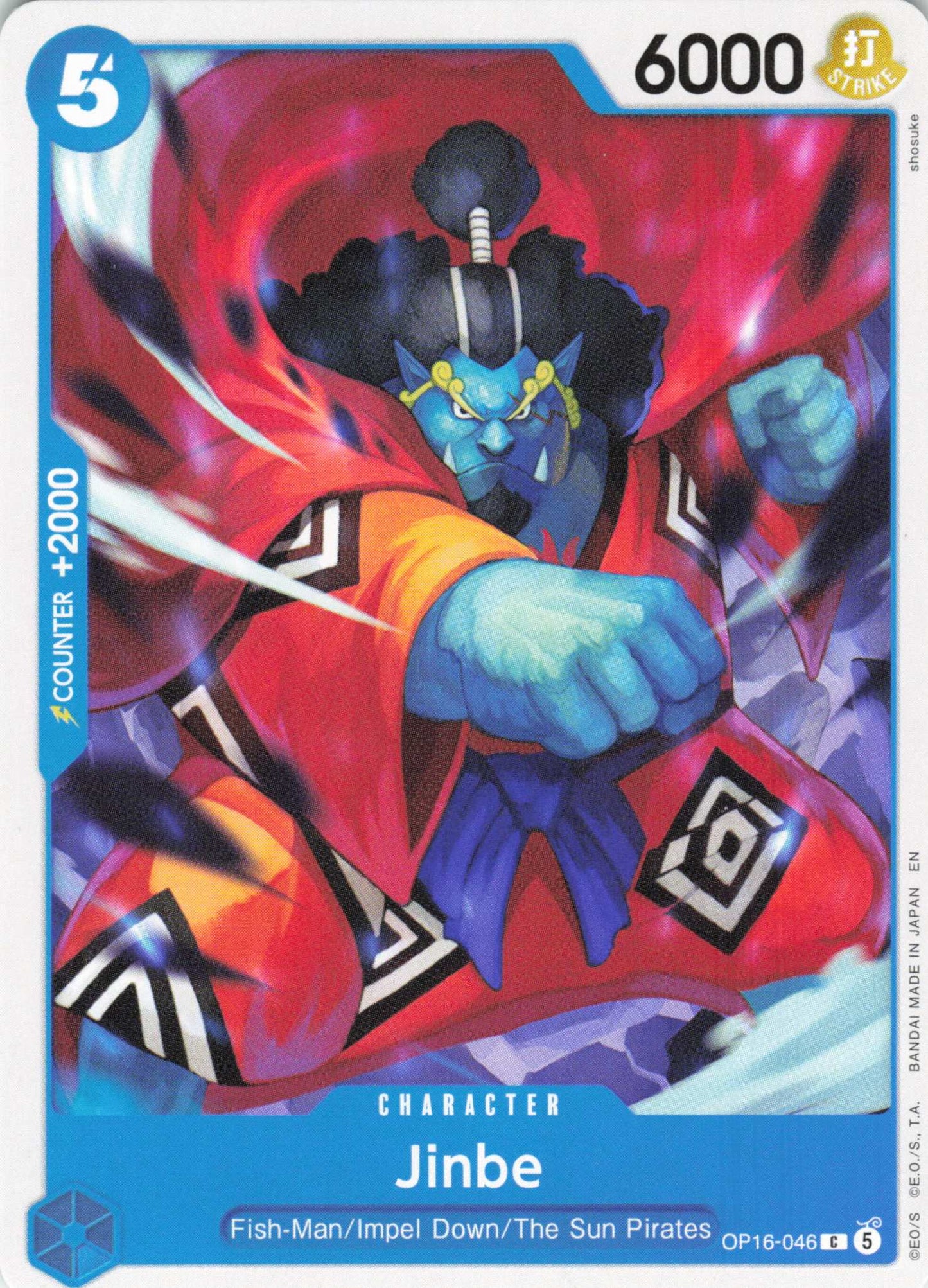 The Time of Battle #OP16-046 Jinbe (046)