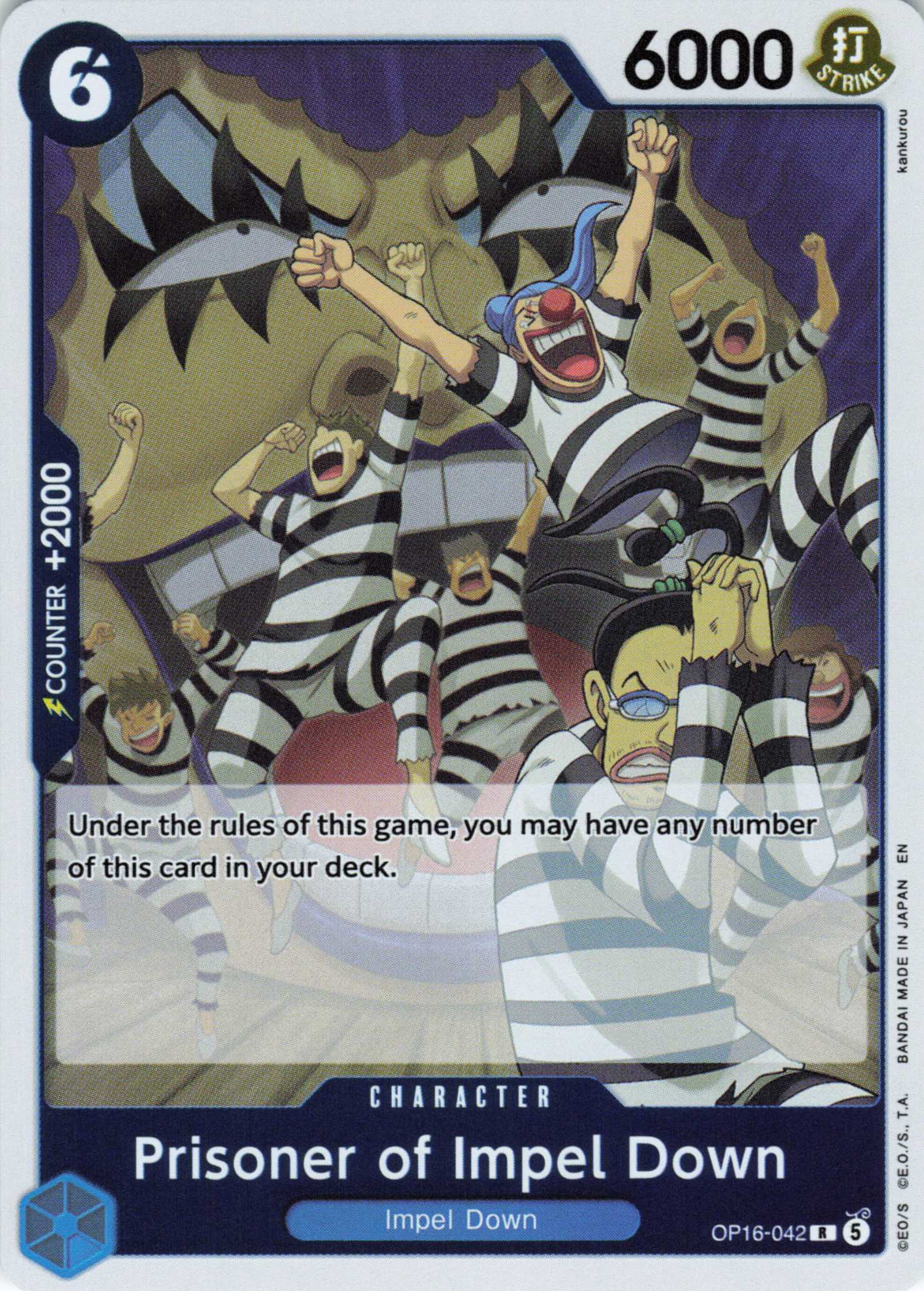 The Time of Battle #OP16-042 Prisoner of Impel Down