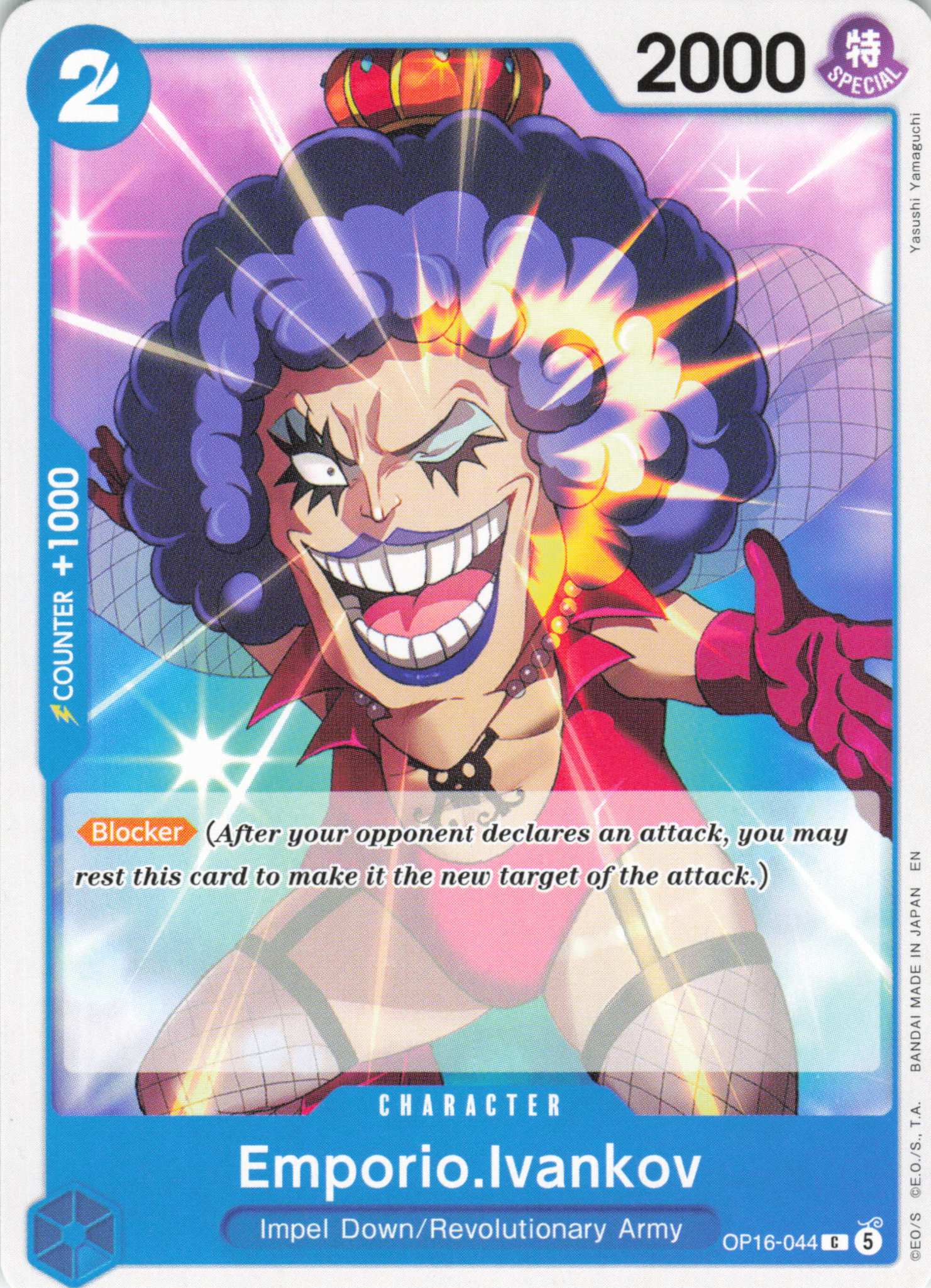 The Time of Battle #OP16-044 Emporio.Ivankov (044)