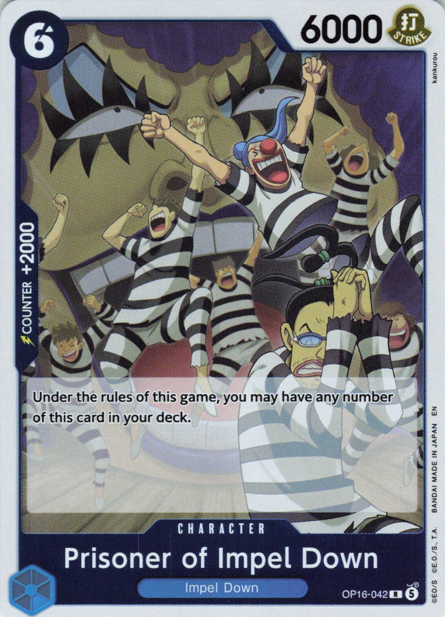 The Time of Battle #OP16-042 Prisoner of Impel Down