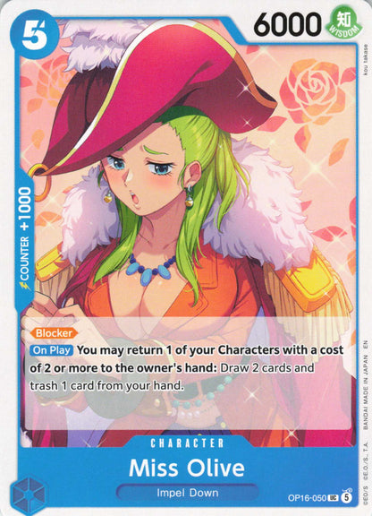 The Time of Battle #OP16-050 Miss Olive