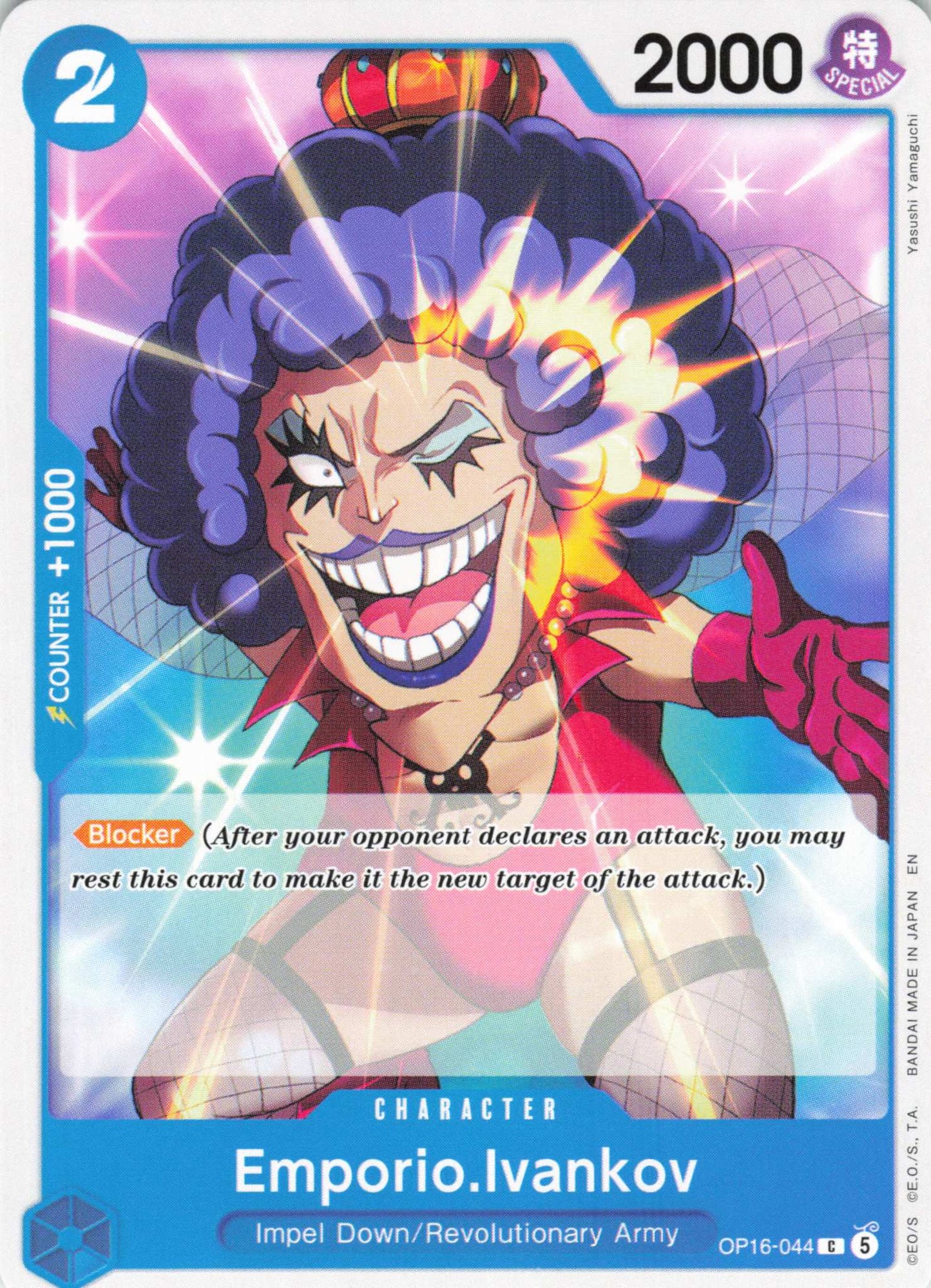 The Time of Battle #OP16-044 Emporio.Ivankov (044)