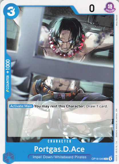 The Time of Battle #OP16-049 Portgas.D.Ace (049)