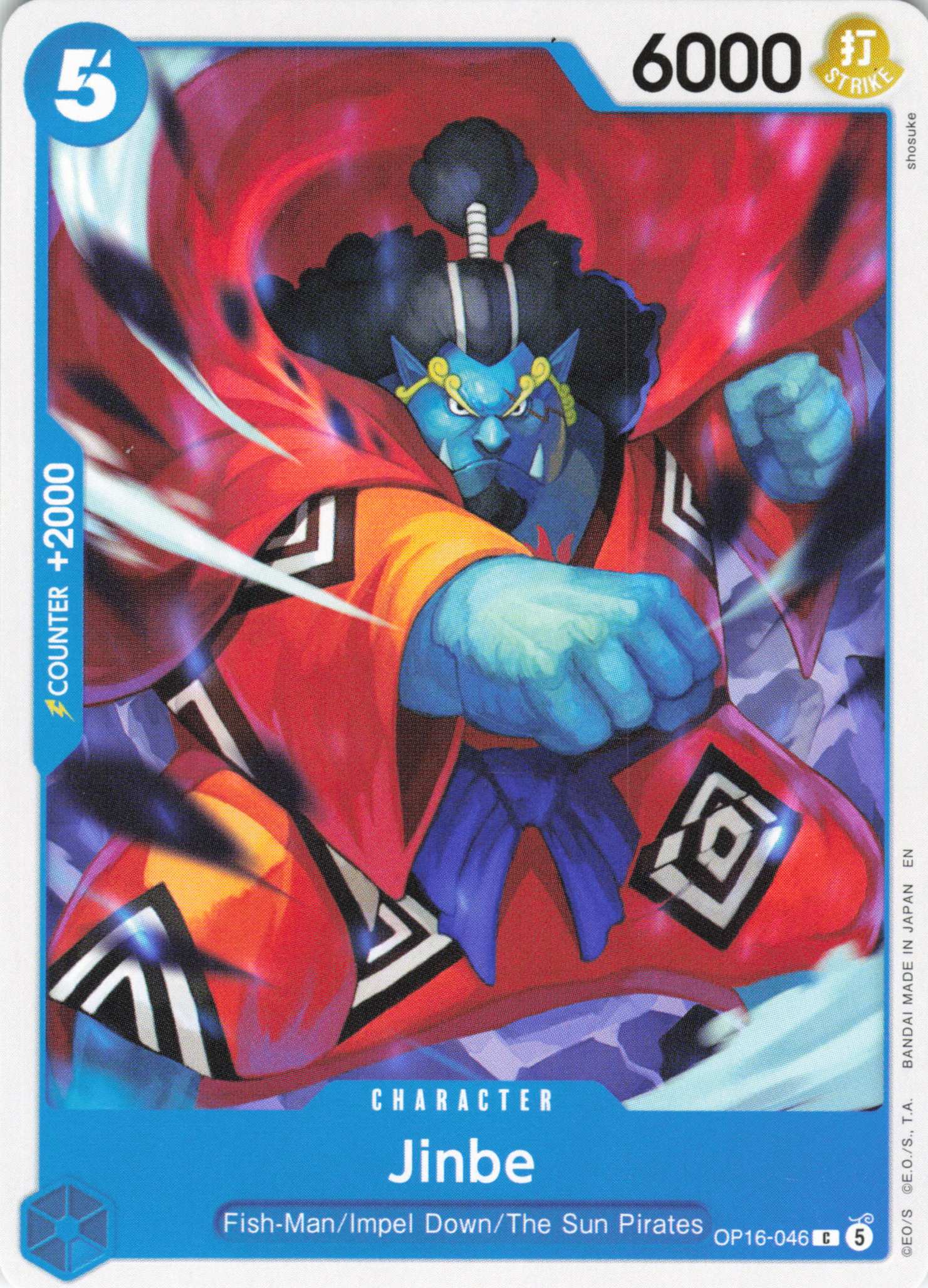 The Time of Battle #OP16-046 Jinbe (046)