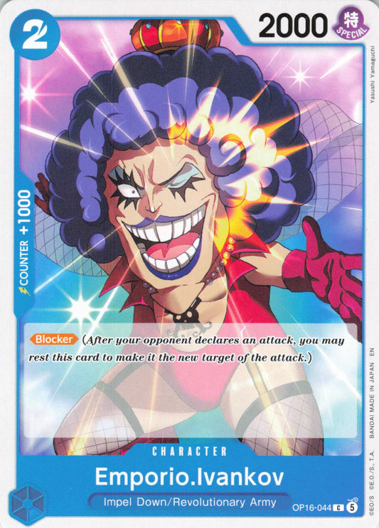 The Time of Battle #OP16-044 Emporio.Ivankov (044)