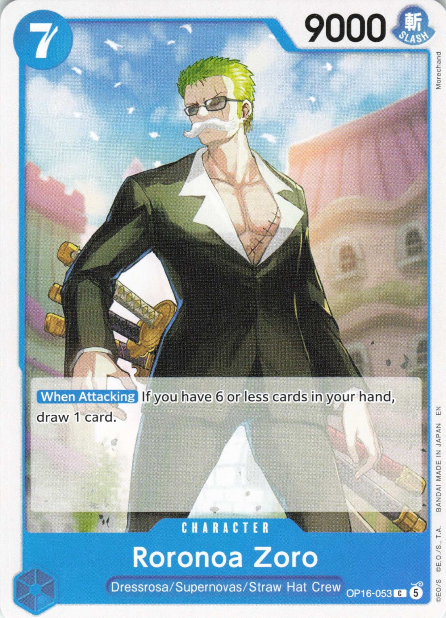 The Time of Battle #OP16-053 Roronoa Zoro (053)