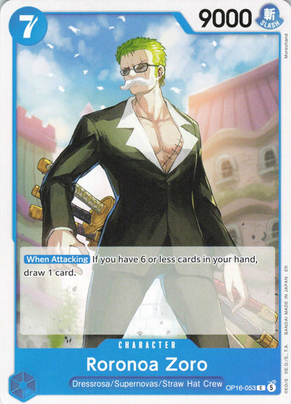 The Time of Battle #OP16-053 Roronoa Zoro (053)