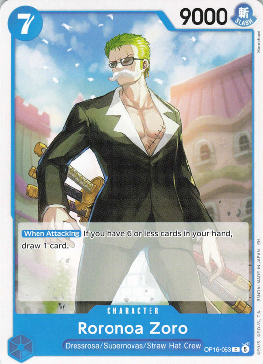 The Time of Battle #OP16-053 Roronoa Zoro (053)