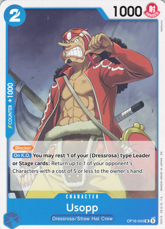 The Time of Battle #OP16-043 Usopp