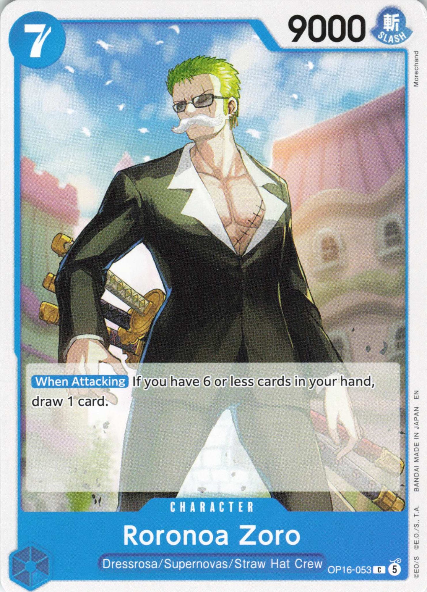 The Time of Battle #OP16-053 Roronoa Zoro (053)