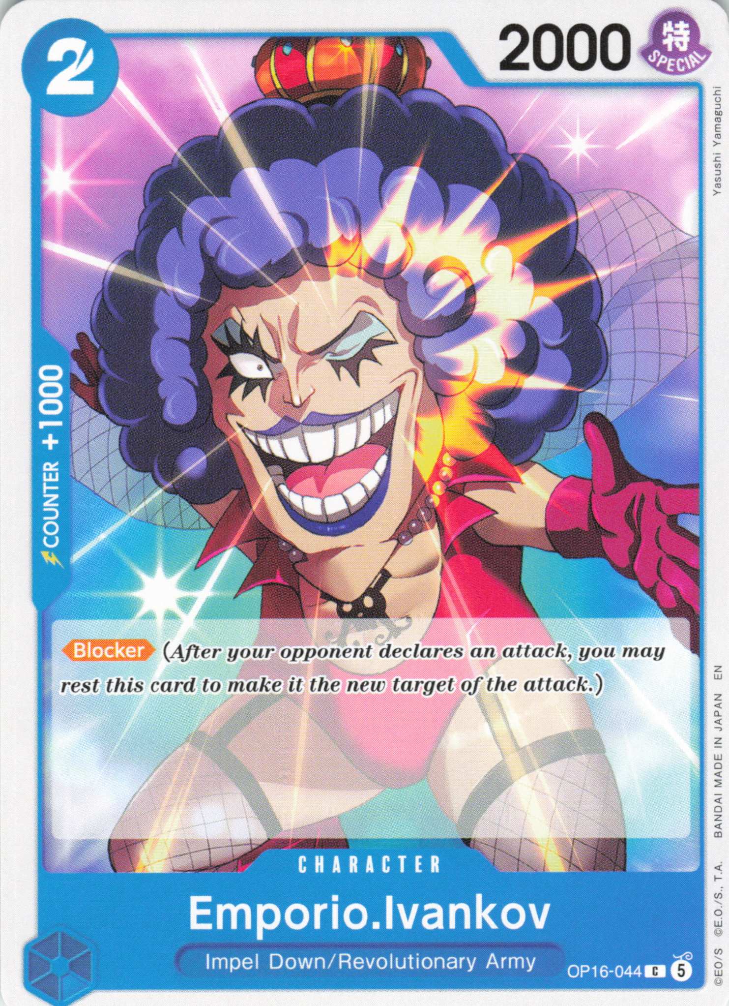 The Time of Battle #OP16-044 Emporio.Ivankov (044)