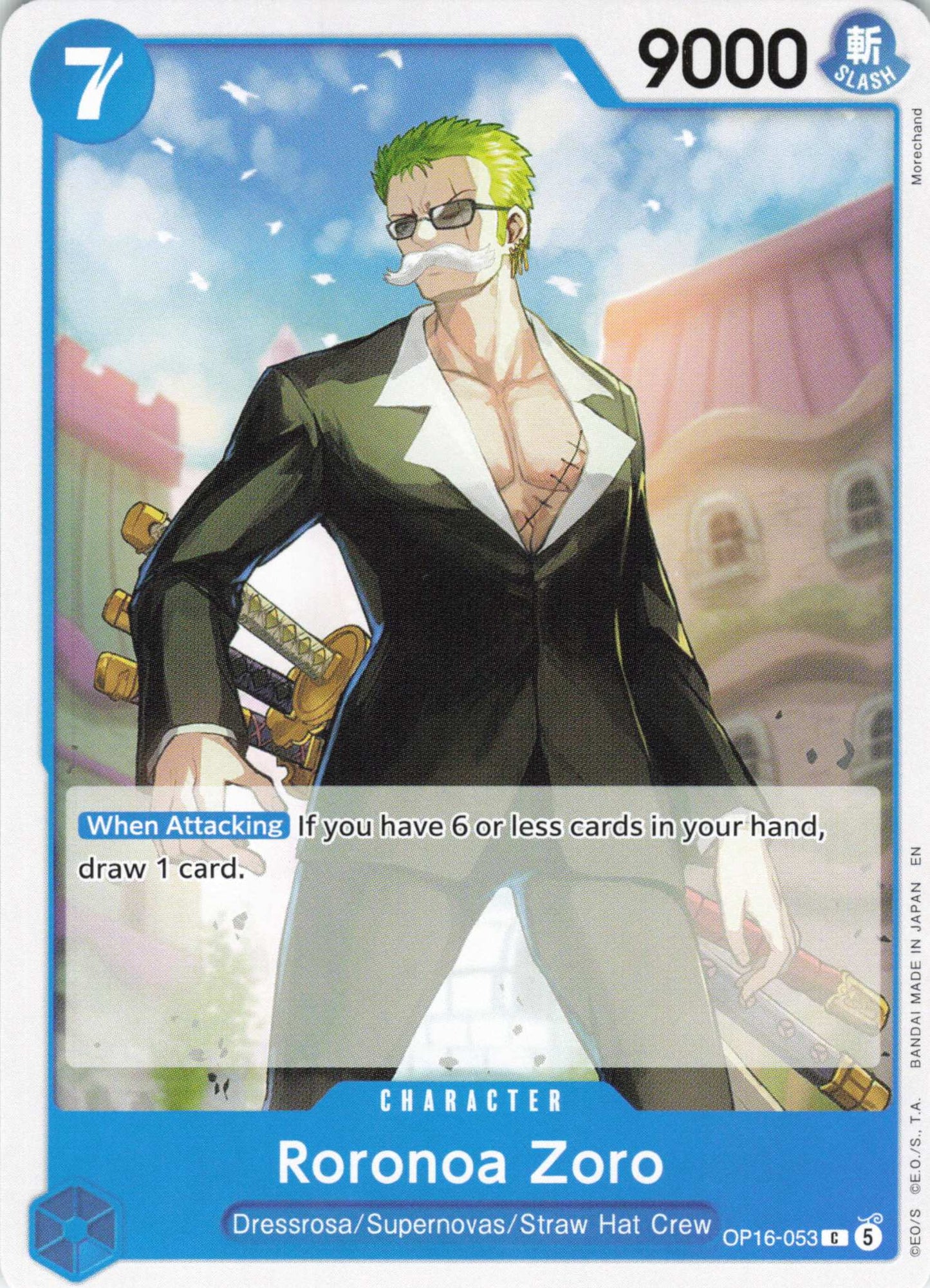 The Time of Battle #OP16-053 Roronoa Zoro (053)