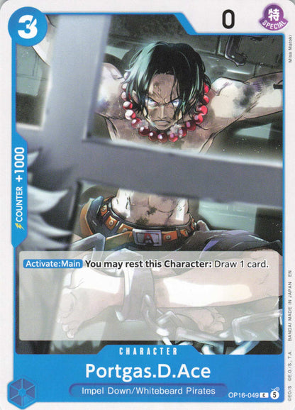The Time of Battle #OP16-049 Portgas.D.Ace (049)