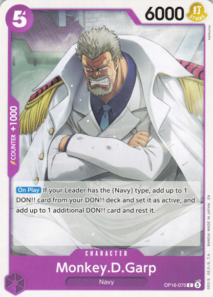 The Time of Battle #OP16-075 Monkey.D.Garp