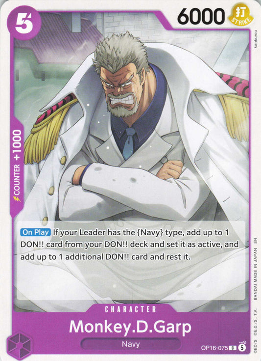 The Time of Battle #OP16-075 Monkey.D.Garp