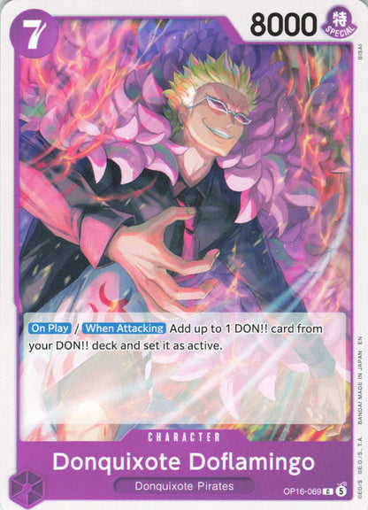 The Time of Battle #OP16-069 Donquixote Doflamingo (069)