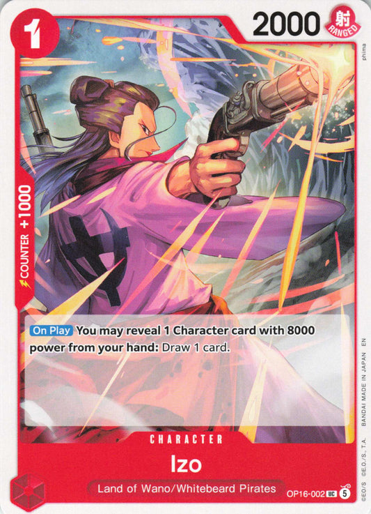 The Time of Battle #OP16-002 Izo