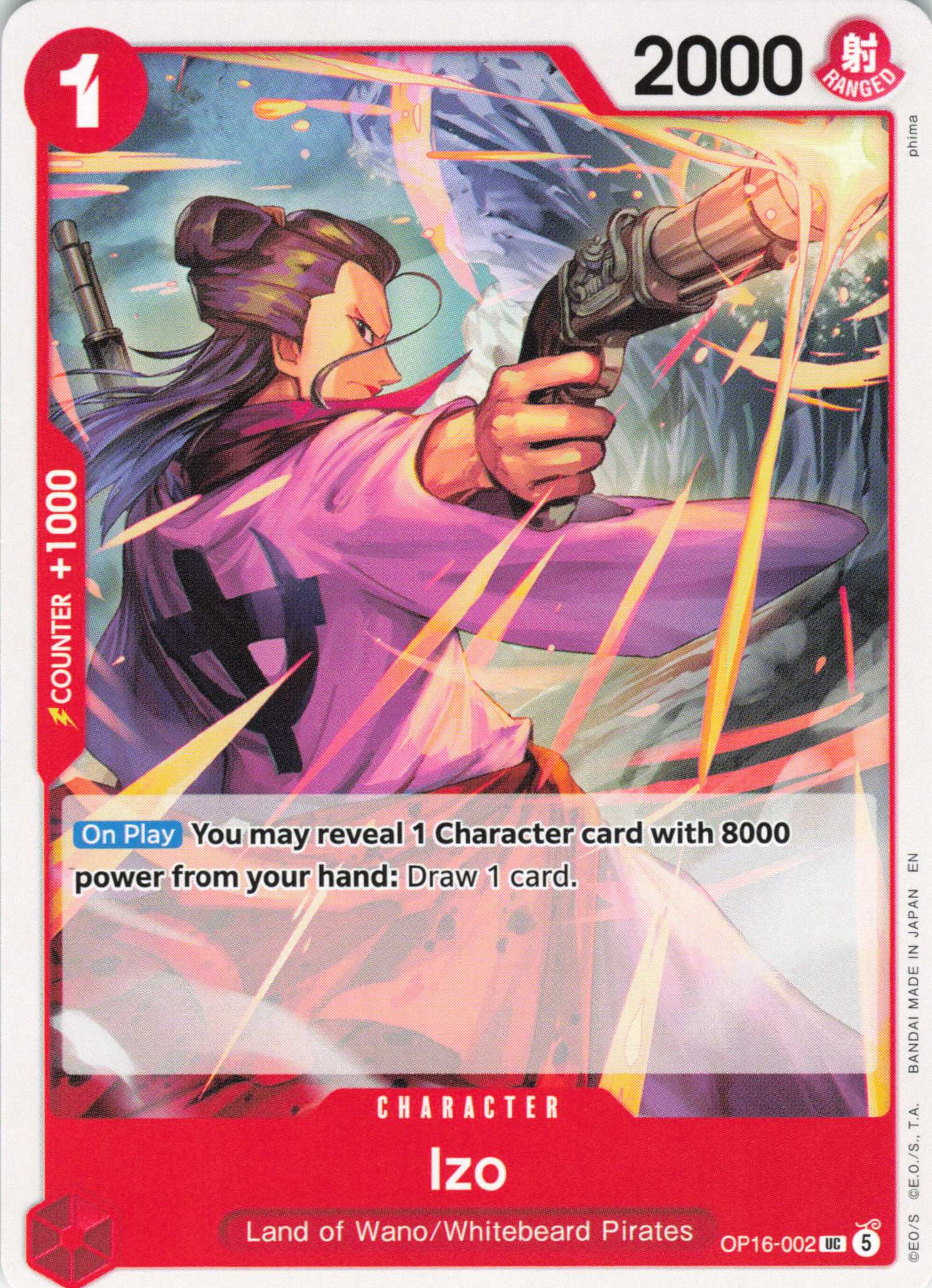The Time of Battle #OP16-002 Izo