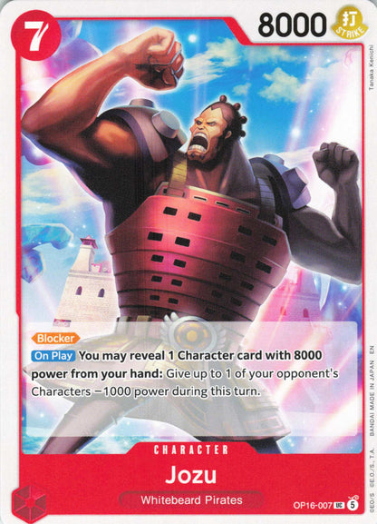 The Time of Battle #OP16-007 Jozu