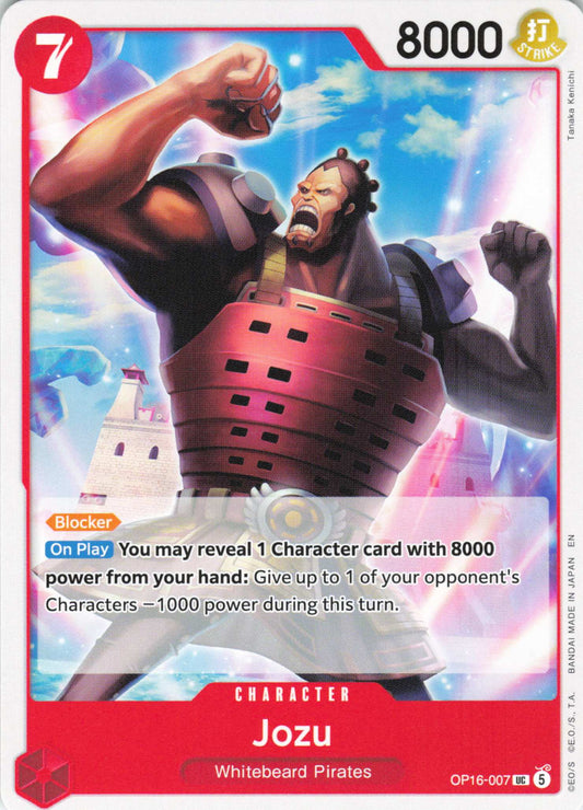 The Time of Battle #OP16-007 Jozu