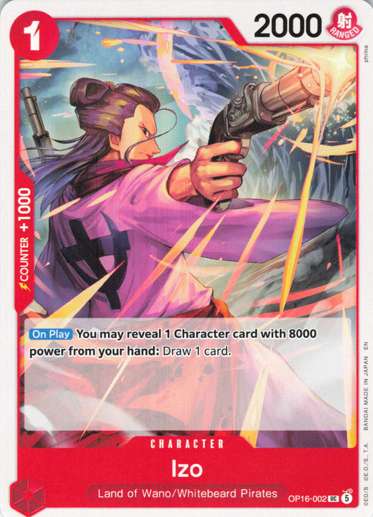 The Time of Battle #OP16-002 Izo