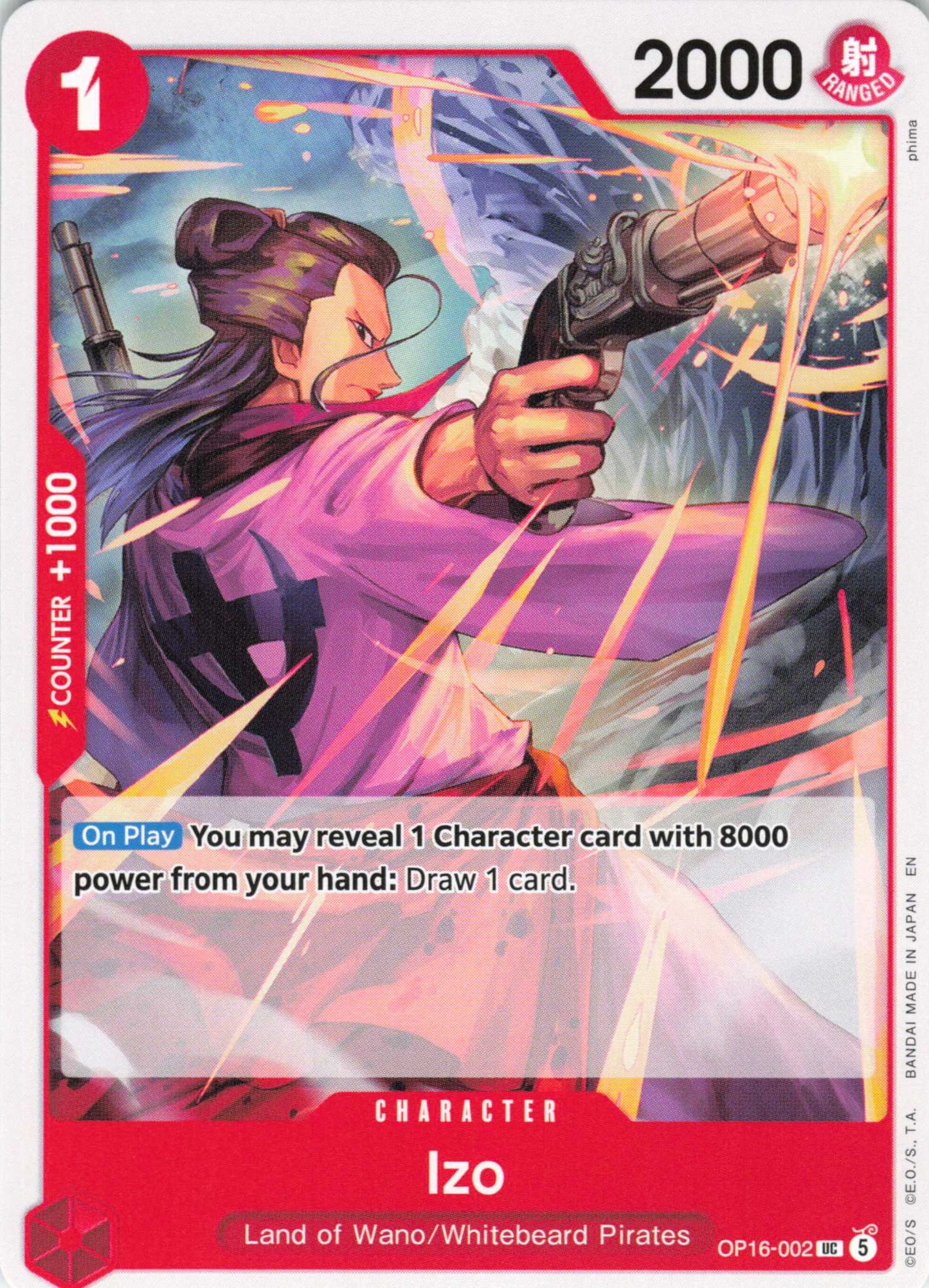 The Time of Battle #OP16-002 Izo