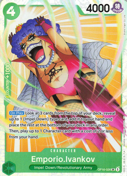The Time of Battle #OP16-026 Emporio.Ivankov (026)