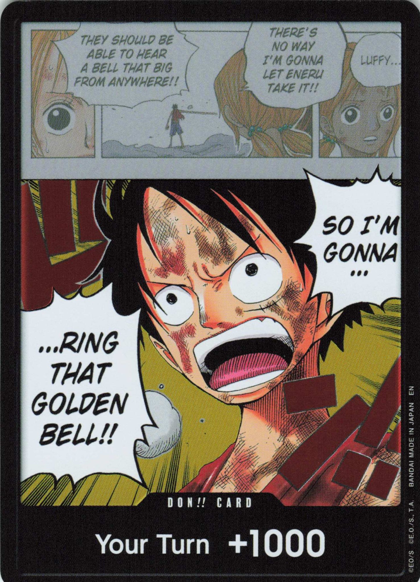Adventure on Kami's Island DON!! Card (Luffy)