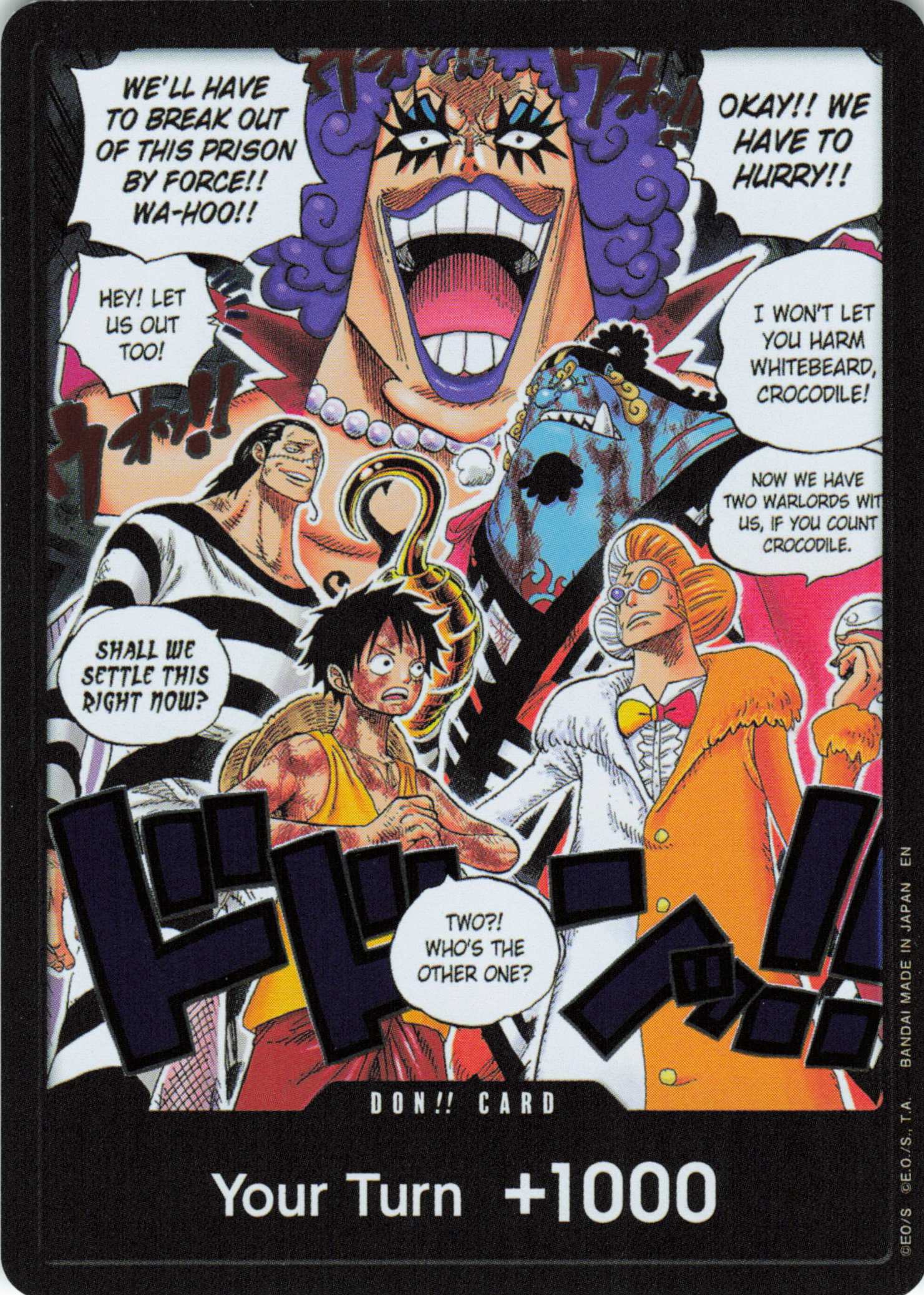 The Time of Battle DON!! Card (Alternate Art)