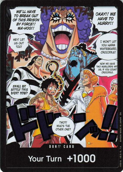The Time of Battle DON!! Card (Alternate Art)