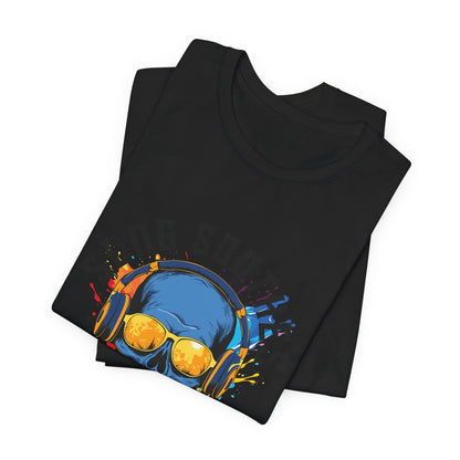 Song Soothes the Soul Skull Headphones Tee