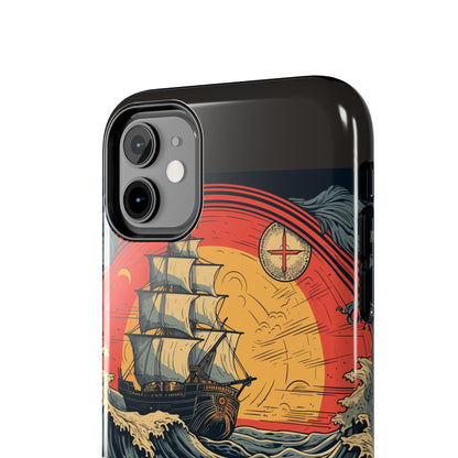 Tall Ship Storm Tough Phone Case