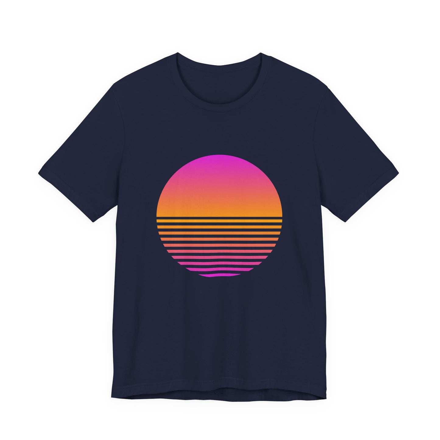 Sunset Grid Tee