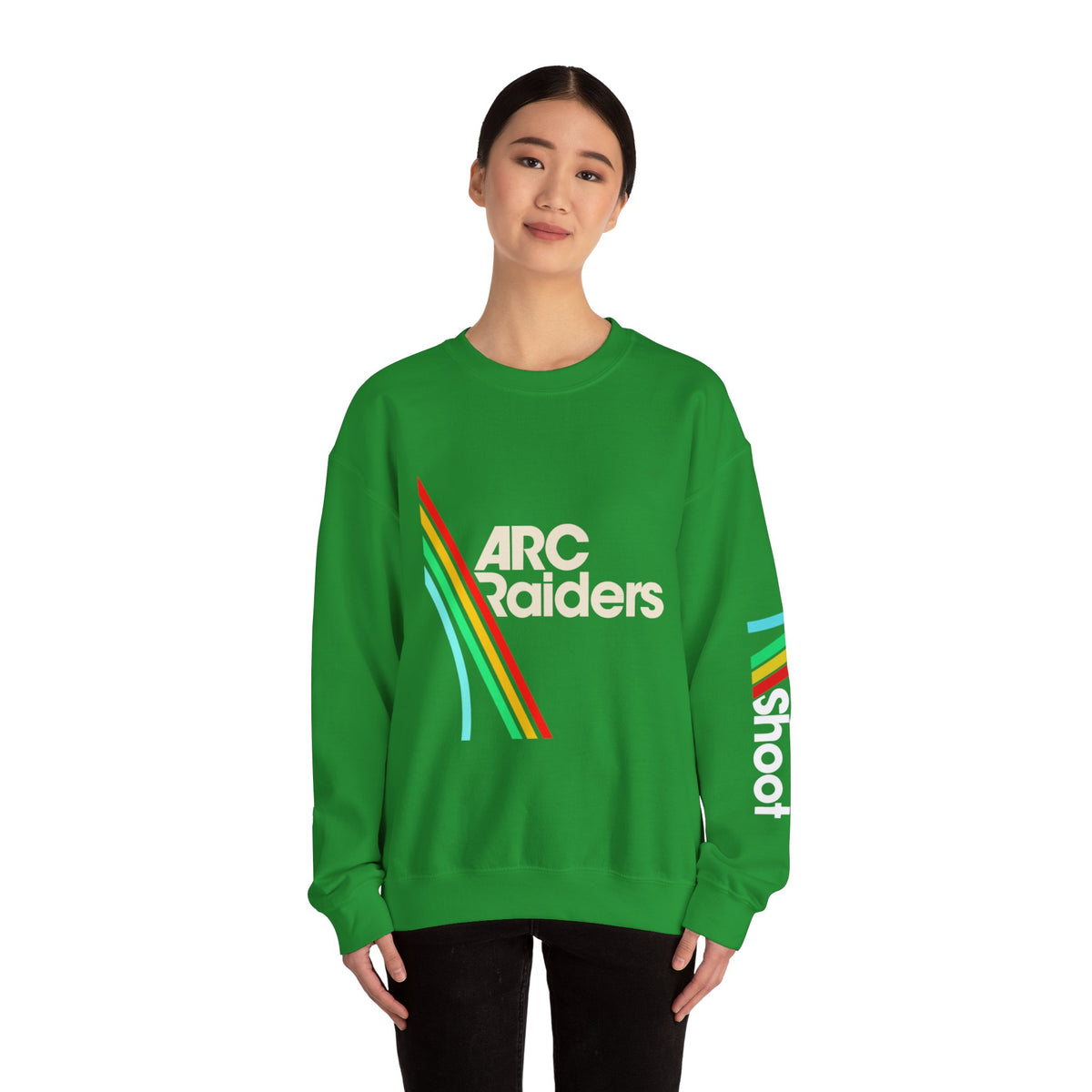 ARC Raiders Retro Arcade Sweatshirt | Vintage Gamer Crewneck | Retro Gaming Sweatshirt | Arcade Inspired Gamer Apparel