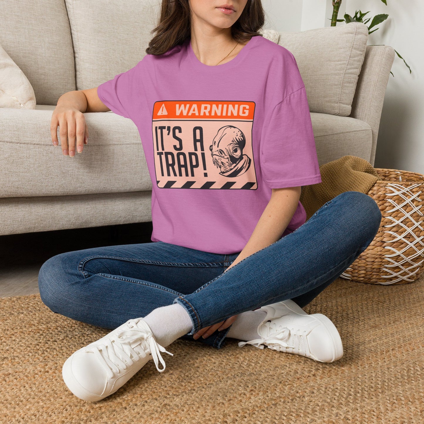 Warning: It’s A Trap! Retro Sci-Fi Tee