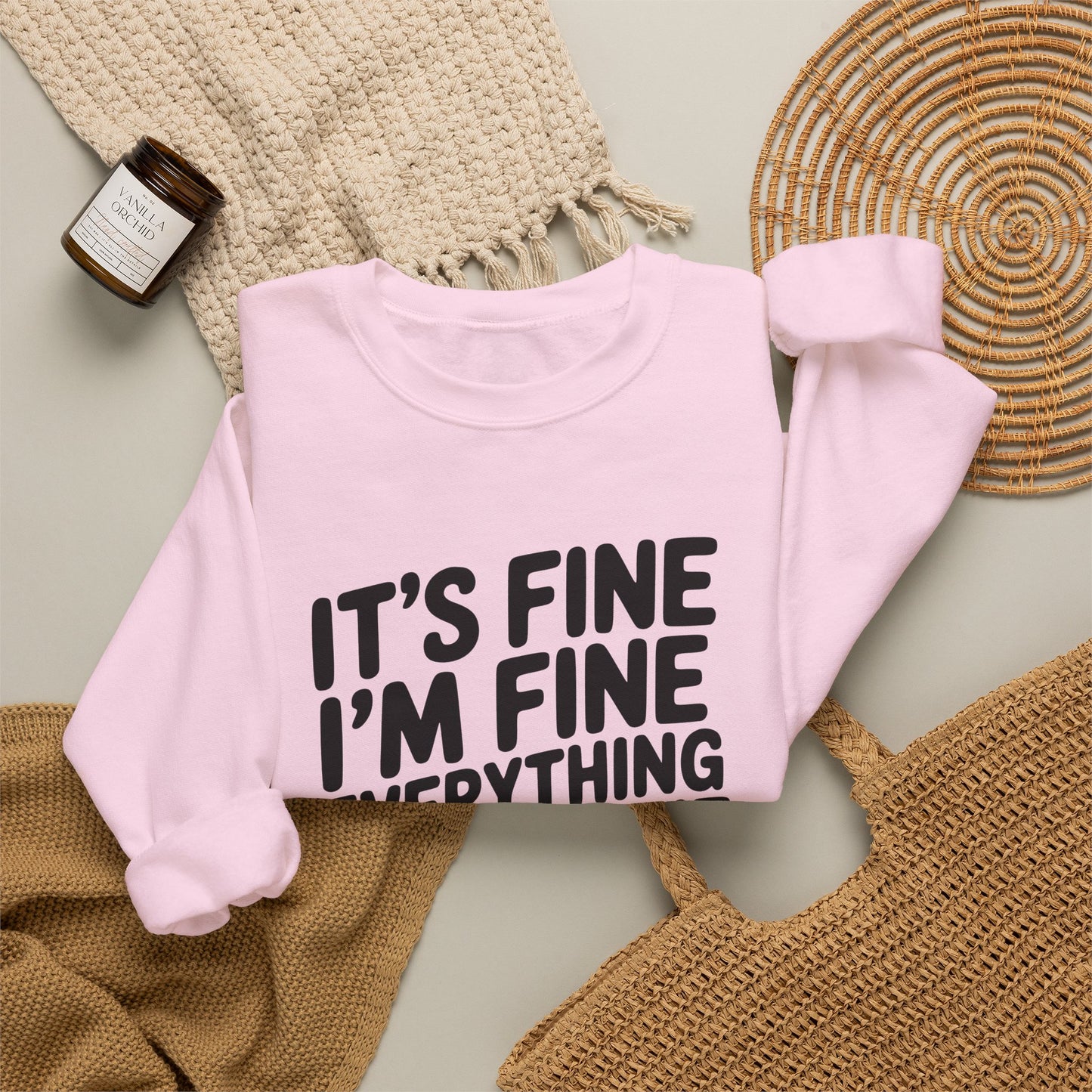 It's Fine I'm Fine Sweatshirt