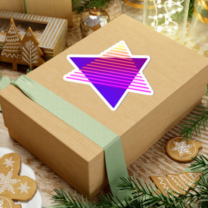 Neon Star Sticker