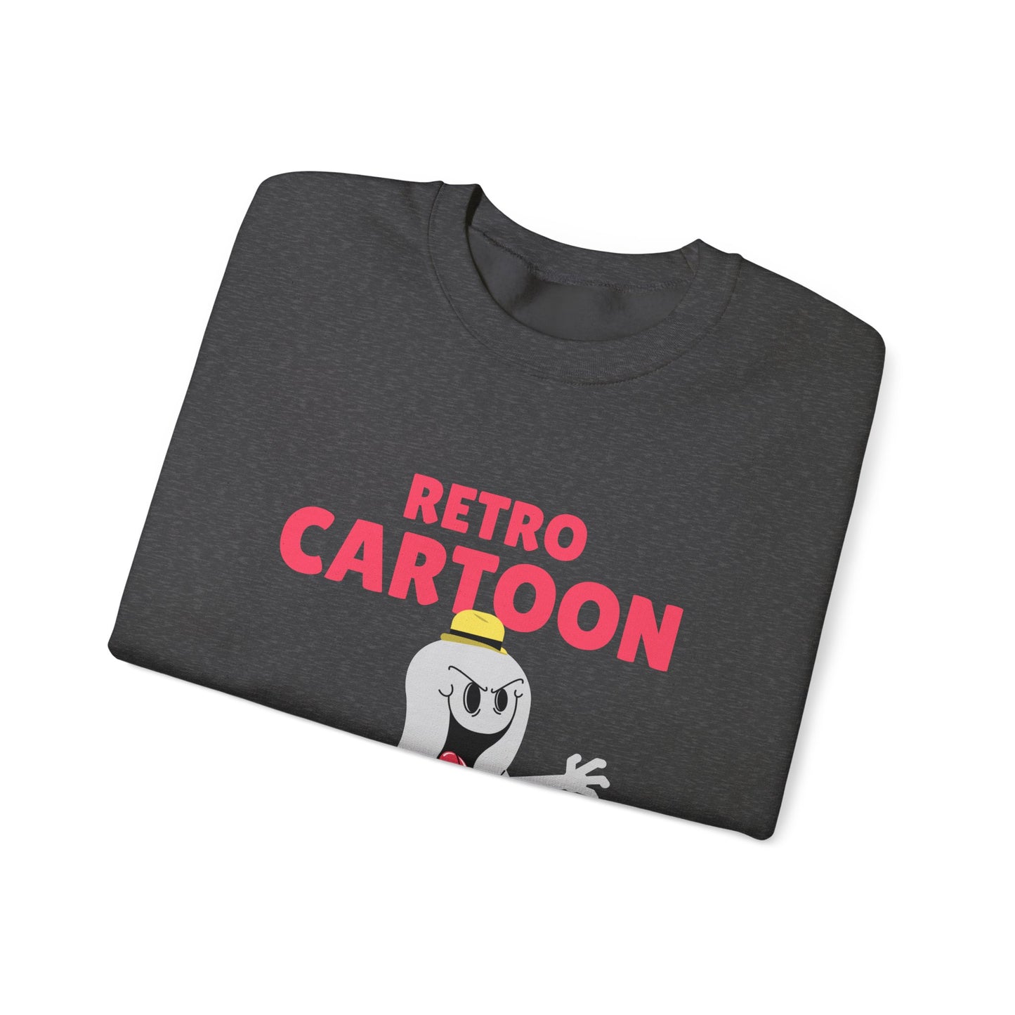 Retro Cartoon Ghost Sweatshirt